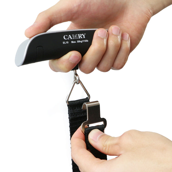 Camry Digital Luggage Scale 110 Lbs – CAMRY SCALE STORE